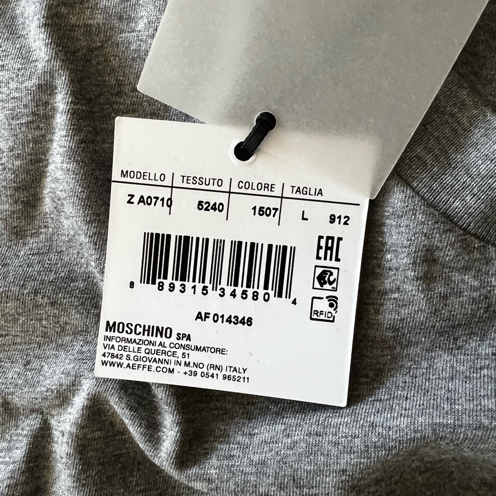MOSCHINO Couture! T-shirt size large NEW w/tag - Picture 4 of 5